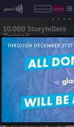 How glaad.org looks like on a mobile device such as an iPhone.