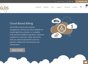 How glds.com looks like on a tablet such as an iPad.