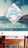 How globalgrasshopper.com looks like on a mobile device such as an iPhone.