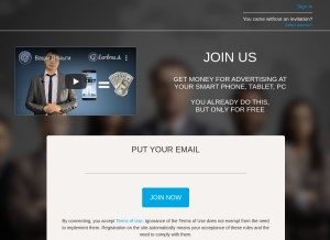 How globus-inter.com looks like on a tablet such as an iPad.