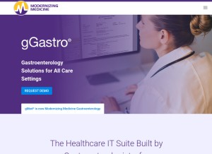 How gmed.com looks like on a tablet such as an iPad.