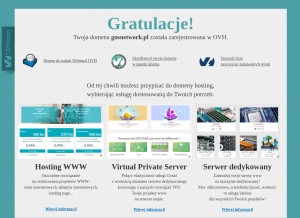 How gnsnetwork.pl looks like on a tablet such as an iPad.