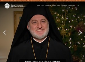 How goarch.org looks like on a tablet such as an iPad.