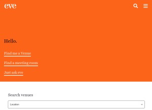 How goaskeve.com looks like on a tablet such as an iPad.