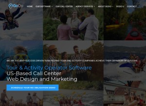 How godo.io looks like on a tablet such as an iPad.