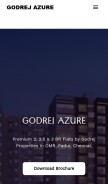 How godrejazure.co looks like on a mobile device such as an iPhone.