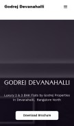 How godrejdevanahalli.co looks like on a mobile device such as an iPhone.