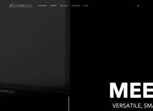 How gohyper.com looks like on a tablet such as an iPad.