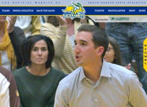 How gojacks.com looks like on a tablet such as an iPad.