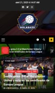 How golasazo.com looks like on a mobile device such as an iPhone.