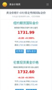 How gold.usd-cny.com looks like on a mobile device such as an iPhone.
