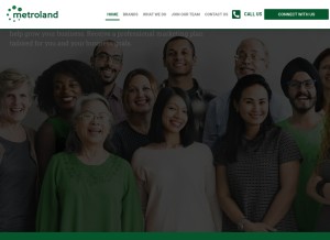 How goldbook.ca looks like on a tablet such as an iPad.