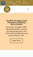 How goldenchildpromotionspublishing.gold looks like on a mobile device such as an iPhone.
