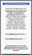 How golfhouse.de looks like on a mobile device such as an iPhone.