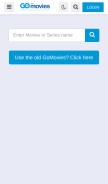 How gomoviesfree.sc looks like on a mobile device such as an iPhone.
