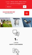 How goodsunindia.com looks like on a mobile device such as an iPhone.