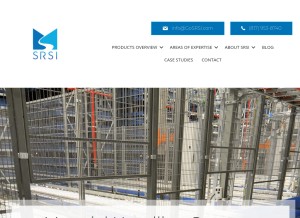 How gosrsi.com looks like on a tablet such as an iPad.