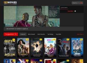 How gostream.land looks like on a tablet such as an iPad.