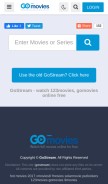 How gostream.pl looks like on a mobile device such as an iPhone.