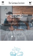 How gottman.com looks like on a mobile device such as an iPhone.