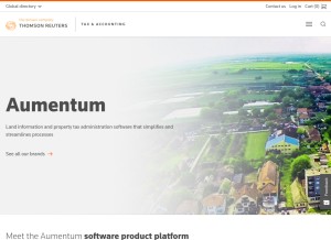 How governmax.com looks like on a tablet such as an iPad.