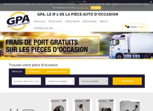 How gpa26.com looks like on a tablet such as an iPad.