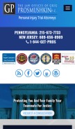 How gproslaw.com looks like on a mobile device such as an iPhone.