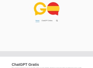 How gptgratis.net looks like on a tablet such as an iPad.
