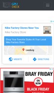 How gpucheck.com looks like on a mobile device such as an iPhone.