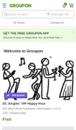 How gr.pn looks like on a mobile device such as an iPhone.