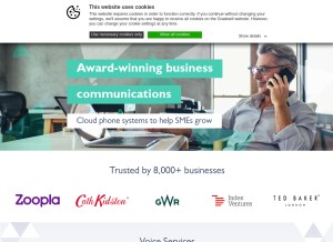 How gradwell.com looks like on a tablet such as an iPad.