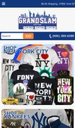 How grandslamnewyork.com looks like on a mobile device such as an iPhone.