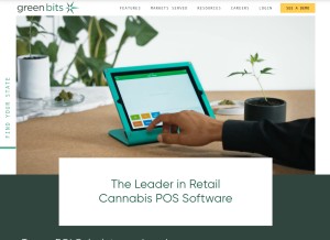 How greenbits.com looks like on a tablet such as an iPad.