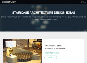 How greendotalaska.com looks like on a tablet such as an iPad.