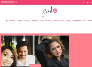 How grid.id looks like on a tablet such as an iPad.