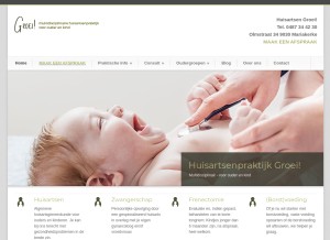 How groei.gent looks like on a tablet such as an iPad.