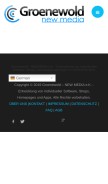 How groenewold-newmedia.de looks like on a mobile device such as an iPhone.