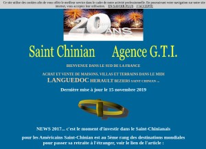 How gti34.com looks like on a tablet such as an iPad.