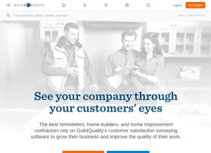 How guildquality.com looks like on a tablet such as an iPad.
