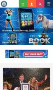 How guinnessworldrecords.com looks like on a mobile device such as an iPhone.