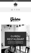 How gurou-street-food.com looks like on a mobile device such as an iPhone.