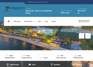How gurpinarhavuz.com looks like on a tablet such as an iPad.