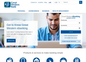 How gwbconnect.com looks like on a tablet such as an iPad.