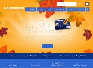 How gwcu.org looks like on a tablet such as an iPad.