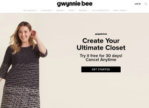 How gwynniebee.com looks like on a tablet such as an iPad.