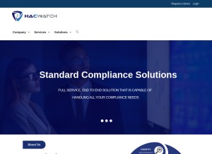 How hacwatch.com looks like on a tablet such as an iPad.