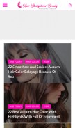 How hairstraightenerbeauty.com looks like on a mobile device such as an iPhone.