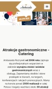 How hajtko.pl looks like on a mobile device such as an iPhone.