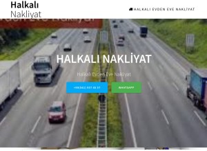 How halkalinakliyat.org looks like on a tablet such as an iPad.