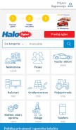 How halooglasi.com looks like on a mobile device such as an iPhone.